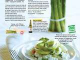 Défi Delhaize - Ceviche de barbue & tagliatelles d'asperges