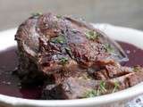 Gigot d'agneau façon chevreuil
