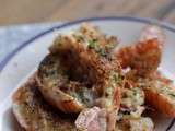 Langoustines grillées & thym citron