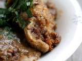 Lapin à la moutarde à l'ancienne & pain d'épice