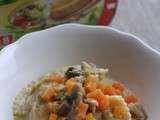 Marmite de bouillon Knorr - Ravioles maison façon blanquette de veau