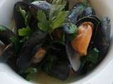 Moules persil & safran
