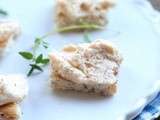 Mousse de truite grillée au céleri rave