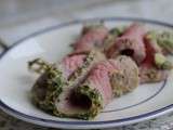 Rosbeef en croûte à la moutarde de Meaux - Four Neff