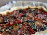 Tarte aubergines grillées & coppa