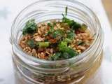 Verrine patate douce & aubergine