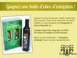 Concours : Remportez de l’huile d’olive « Comptoir d’Ubeda »