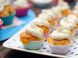Cupcakes apéritifs salés au Roquefort et au Cheddar