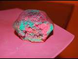 Ils l’ont fait ! – Muffins marbrés multicolores (base gâteau au yaourt)