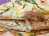 Naans fromage (cheese naan)