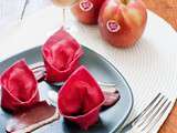 Saint-Valentin : Raviolis de betteraves aux pommes Pink Lady® et gingembre, magret de canard et sauce parmesan (Concours inside)