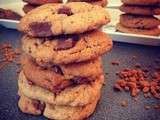 Cookies aux spéculoos et pépites choco