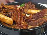 Barbecue ou plancha au boeuf mariné et petits légumes (Corée)