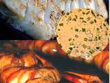 Cabillaud et crevettes au barbecue, plancha sauce Bayou (Louisiane, Etats-Unis)