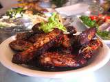 D'ailes de poulet marinées, cuites au barbecue ou à la plancha (Malaysie)