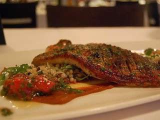 Filets de poisson (Maquereau, colin, eglefin, merlan, lieu..) à la pizzaiola (Italie)
