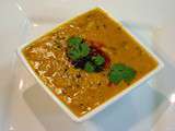 Ragoût de lentilles aux épices indiennes, dal, vegan (Inde)