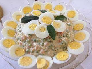 Salade russe à la macédoine de légumes - (Russie)
