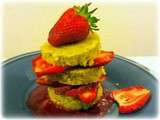 De fraise en pistache