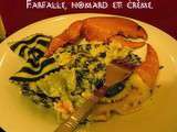 Express: farfalle, homard et crème