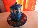 Gâteau d'anniversaire, à bord du Tardis