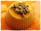 Panna cotta réalisée avec passion... et coco