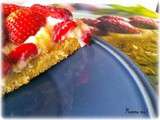 Tarte aux fraises sans gluten