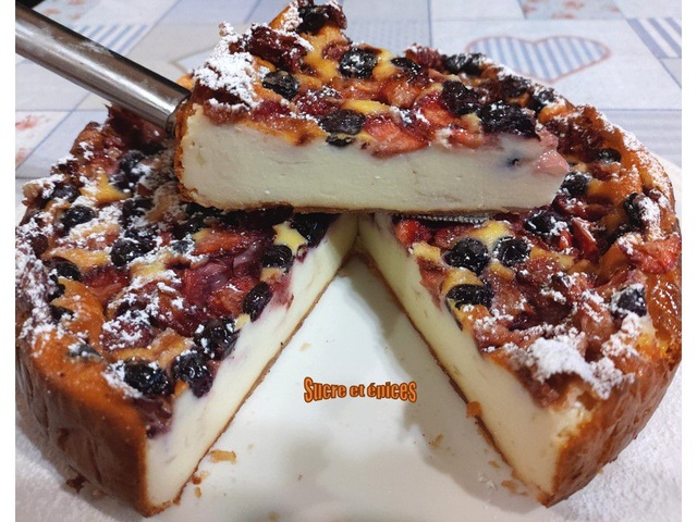 Recettes De G Teau Au Fromage Blanc Et Fruits