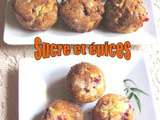 Muffins aux framboises - sucreetepices.over-blog.com