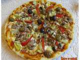Pizza méditerranéenne - sucreetepices.over-blog.com
