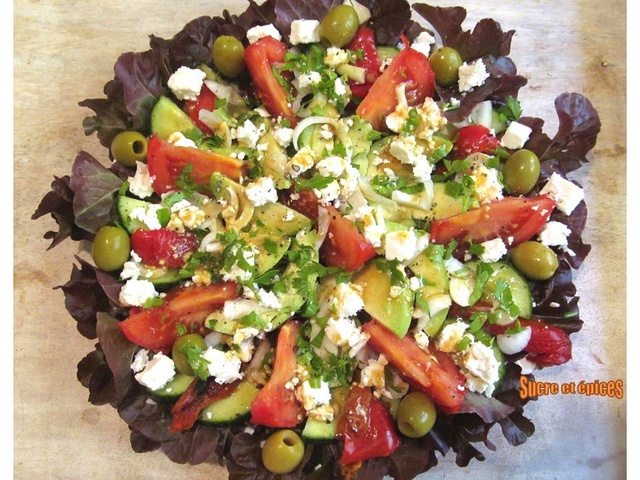 Recettes De Salade Estivale De Sucre Et Pices