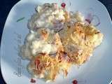 Gratin de chou-fleur au jambon trop trop bon