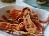 Chips de carottes