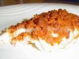 Dos de cabillaud en croute de chorizo