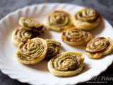 Escargots jambon cru et pesto