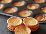 Fonds de tartelettes en pâte sablée