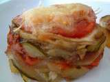 Mille feuilles de légumes