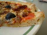 Pâte à pizza au levain