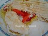 Pitas poivrons courgettes tomates