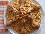 Chakhchoukha constantinoise aux pilons de poulet ,plat algérien