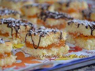 Pavés moelleux à la noix de coco