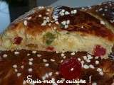 Gâteau des Rois (Brioche aux fruits confits ou Fouace)