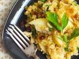 Salade quinoa pommes et sa vinaigrette au curry