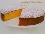 Caprese al Limone / Gâteau Italien au citron,amandes et chocolat blanc(sans farine)