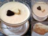 Mousse au chocolat blanc..mousseuse (article remonté)