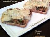 Toast aux champignons