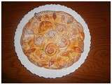 Brioche Plate Couronnes et Roses