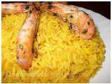 Riz au bouillon de crevettes