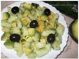 Salade Avocat / Concombre