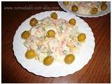 Salade de Pommes de Terre au Saumon Fumé